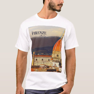 T-shirt Vintage voyage Florence Firenze Italie Eglise Duom