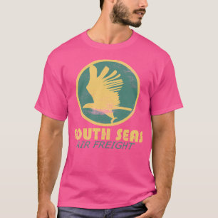 T-shirt Vintage voyage - Mer du Sud Transport aérien (Dist