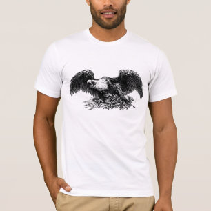 T-shirt Vintage War Eagle