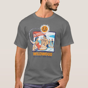 T-shirt Vintage Wildwood NJ