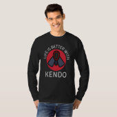T-shirt Vintage  With Kendo  Retro (Devant entier)
