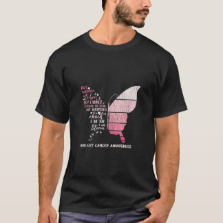 T-shirt Vintage Women Warrior Breast Cancer Awareness Pink