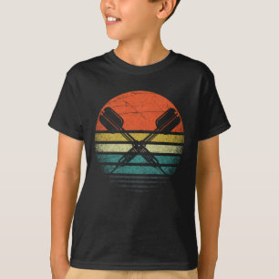 T-shirt Vintages Flèches fléchées Sunset Pub Retro Dart