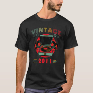 T-shirt Vinyl Lover Anniversaire pour Music Lover et DJ 20