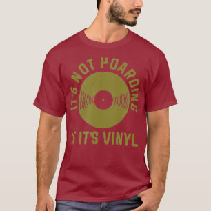 T-shirt Vinyl Record Funny Vintage Retro DJ Cadeau
