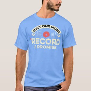 T-shirt Vinyl Record Player Funny Vinyl Collector