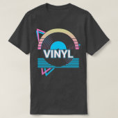 T-shirt Vinyl Record Retro Music Retro Cadeau (Design devant)