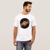 T-shirt Vinyl Record Throwback jeudi Geek rétro (Devant entier)