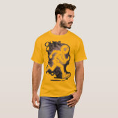 T-shirt Vinyl Runner Skeleton Smoke (Devant entier)