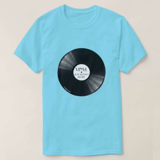 T-shirt Vinyl - Une chemise MisterP (Design devant)