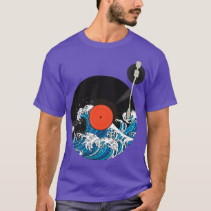 T-shirt Vinyl Wave MusicIngénieurAudioTechnicienSon