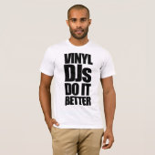T-shirt Vinyle Djs (Devant entier)