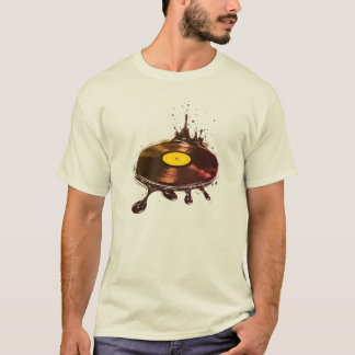 T-shirt Vinyle Liquide - Édition Rétro