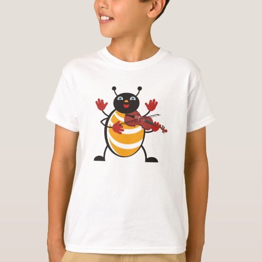 T-shirt Viola Bug (Devant)