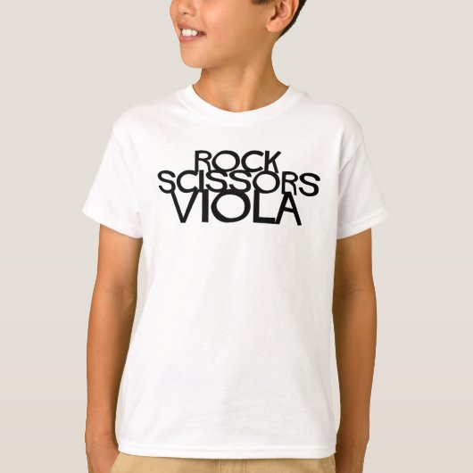 T-shirt Viola ciseaux roches (Devant)