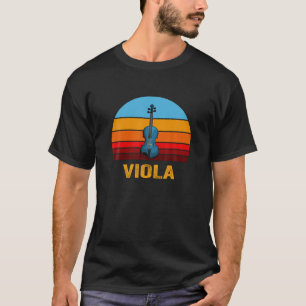 T-shirt Viola de style Vintage rétro