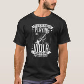 T-shirt Viola Instrument Music Notes Player Lesson Beginne (Devant)