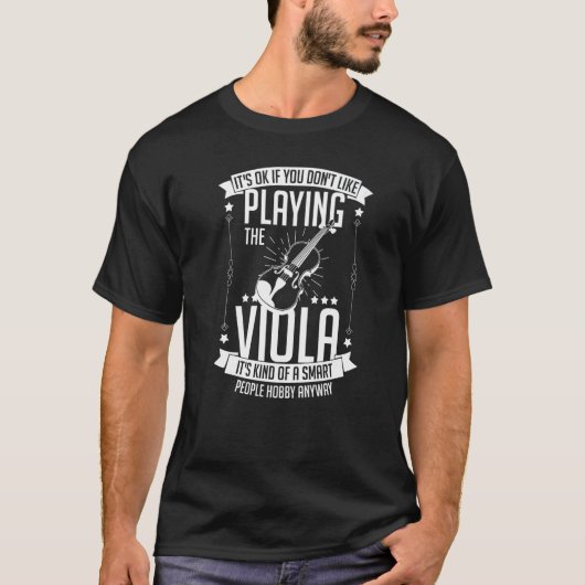 T-shirt Viola Instrument Music Notes Player Lesson Beginne (Devant)