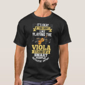 T-shirt Viola Instrument Music Notes Player Lesson Beginne (Devant)