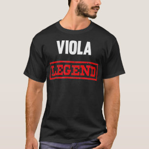 T-shirt Viola Legend Musical Instrument Violist
