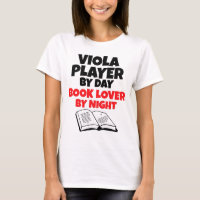 Viola Player par Day Book Lover par nuit
