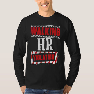 T-shirt Violation des RH à pied cauchemar des ressources h