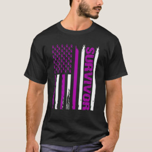 T-shirt Violence familiale Survivant de la sensibilisation