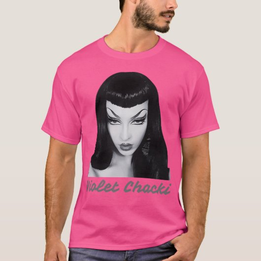 T-shirt Violet Chacki (Devant)