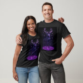 T-shirt Violet Deer Spell (Unisexe)