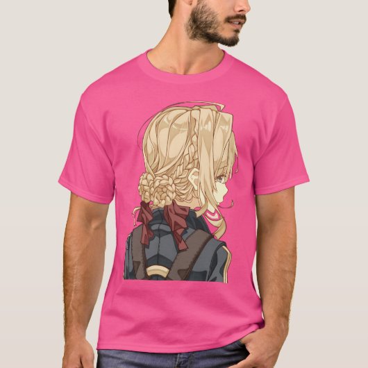 T-shirt Violet Evergarden Belle conception d'Anime (Devant)