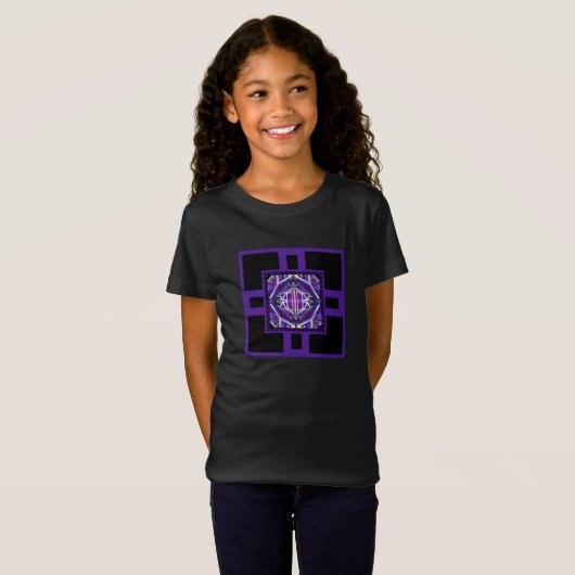 T-Shirt Violet W3 (Devant entier)
