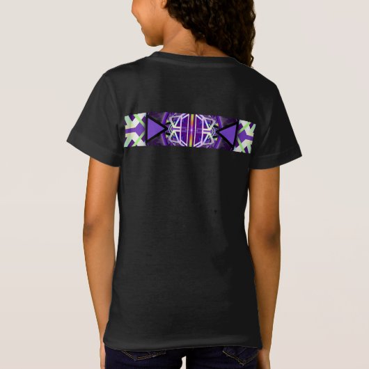 T-Shirt Violet W3 (Dos)