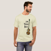 T-shirt Violin Bass (Devant entier)