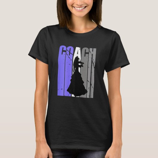 T-shirt Violinist Purple Violin Coach Instructor Teach Tea (Devant)
