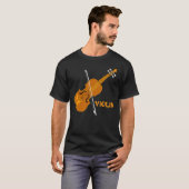 T-shirt violon (Devant entier)