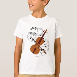 T-shirt Violon