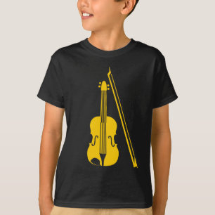 T-shirt Violon - Ambre
