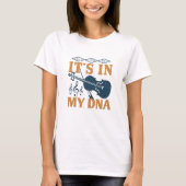 T-shirt Violon - C'est dans mon ADN (Devant)