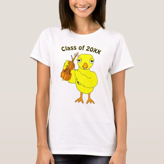 T-shirt Violon Chick (Devant)