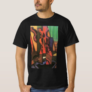 T-shirt Violon et Guitare de Juan Gris, Art Cubiste Vintag
