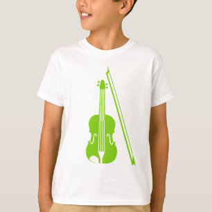 T-shirt Violon - Martian Green
