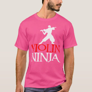 T-shirt Violon Ninja Violoniste Fiddle Player Musique Orch