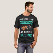 T-shirt Violon observé (Devant entier)