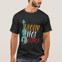 Violon Pas Violence Amusant Orchestre Musique Puns