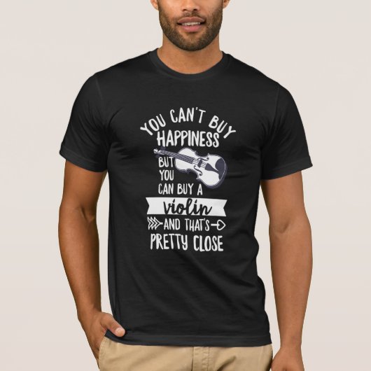 T-shirt Violon Pour Un Violon (Devant)