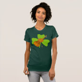T-shirt Violon shamrock (Devant entier)