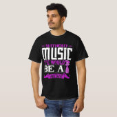 T-shirt Violon violoniste don (Devant entier)