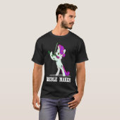 T-shirt Violon violoniste Unicorne de Treble Maker (Devant entier)