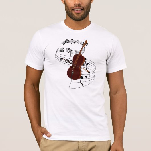 T-shirt Violoncelle (Devant)