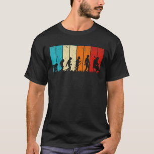 T-shirt Violoncelle Vintage Évolution Musicien Joueur de V